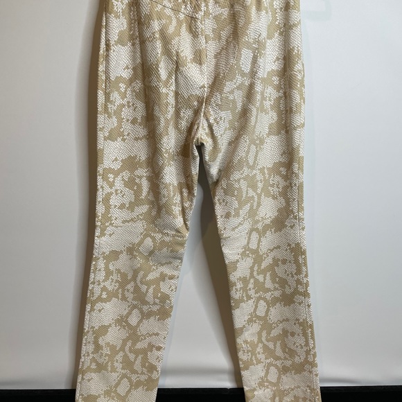 Escada lamb leather pants animal print it38 Runway - Picture 7 of 16